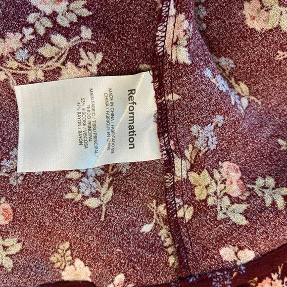 Reformation Mochi Dress Size 6 - Picture 7 of 9